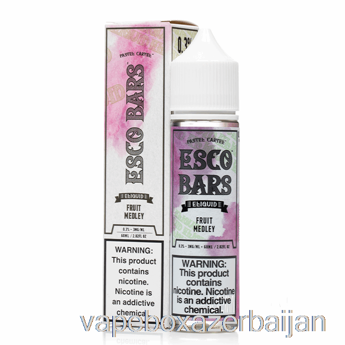 Vape Box Azerbaijan Fruit Medley - Esco Bars - 60mL 0mg